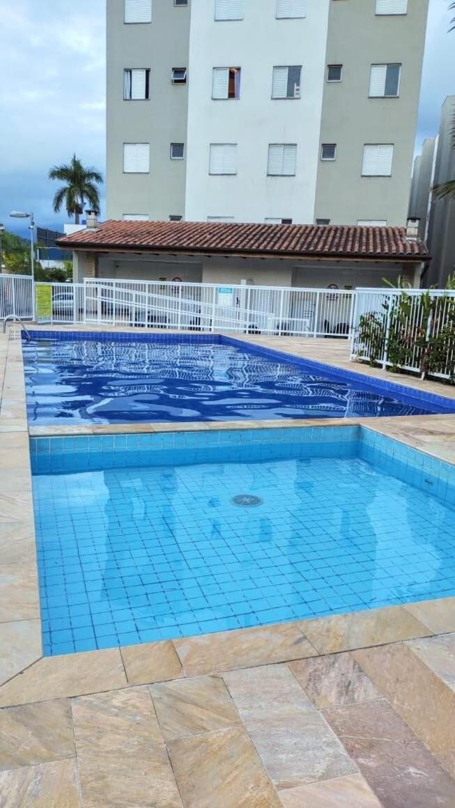 Apartamento Com Piscina Churrasqueira Em Ubatuba 아파트 외부 사진