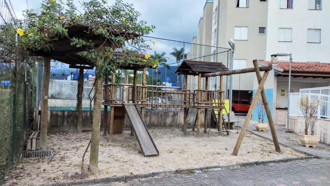 Apartamento Com Piscina Churrasqueira Em Ubatuba 아파트 외부 사진