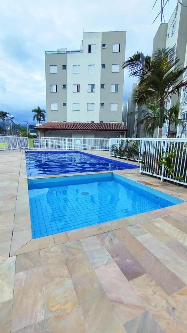 Apartamento Com Piscina Churrasqueira Em Ubatuba 아파트 외부 사진